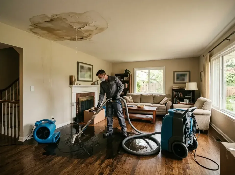 attic-pipe-burst-ceiling-drip-008 — frequently asked questions, Water Damage Restoration & Carpet Care in Horse Pasture, VA